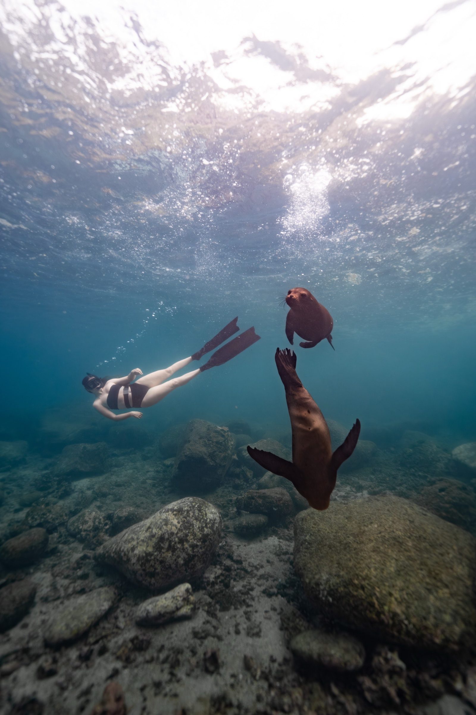 Underwater